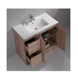 Free-Standing Timber style Vanity 900mm-1000mm