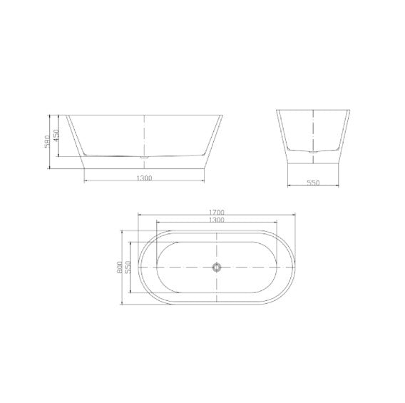 Code H-7003 1700mm