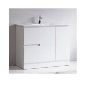 Free-standing high-golss vanity 900mm - 1000mm