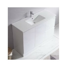 Free-standing high-golss vanity 900mm - 1000mm
