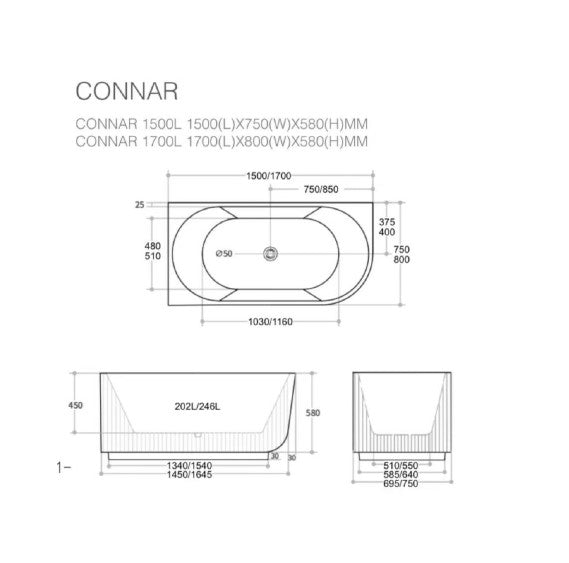 Code Coral 1500mm